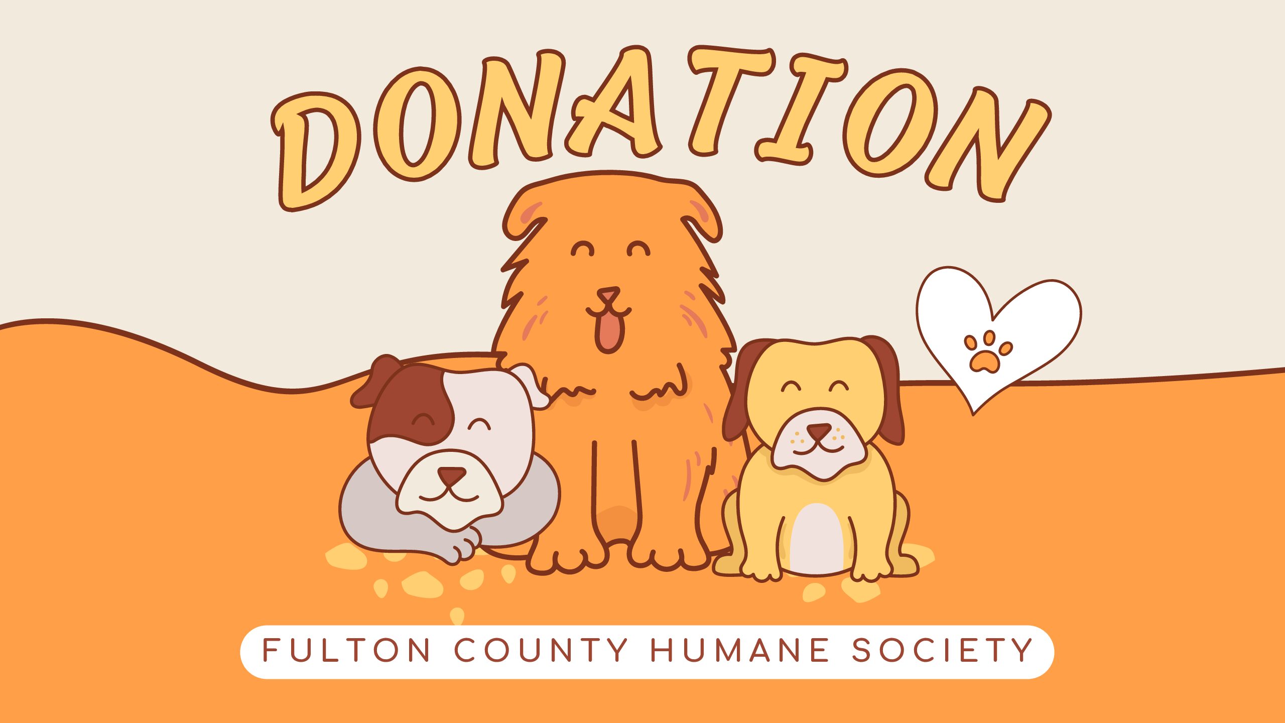 $785 Donated to Fulton County Humane Society